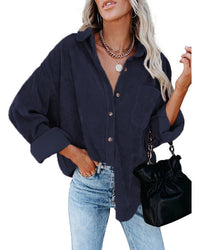 Marlow | Oversized blouse with a classic collar