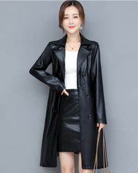 Maelysimim | Women's Elegant Trench Coat | Long