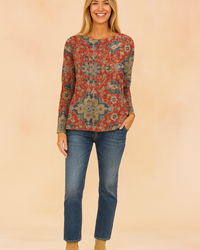 Maja | Vintage floral sweater