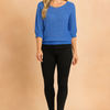 Margaret | Openwork Sweater with Drop Sleeves