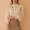 Margarett | Elegant Floral Lace Shirt