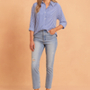 Maria | Casual Shirt with Vertical Pattern