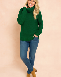 Marlena | Oversized turtleneck sweater