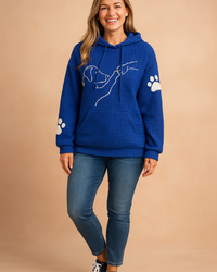 Max | Dog and Paws Sweatshirt for Animal Lovers