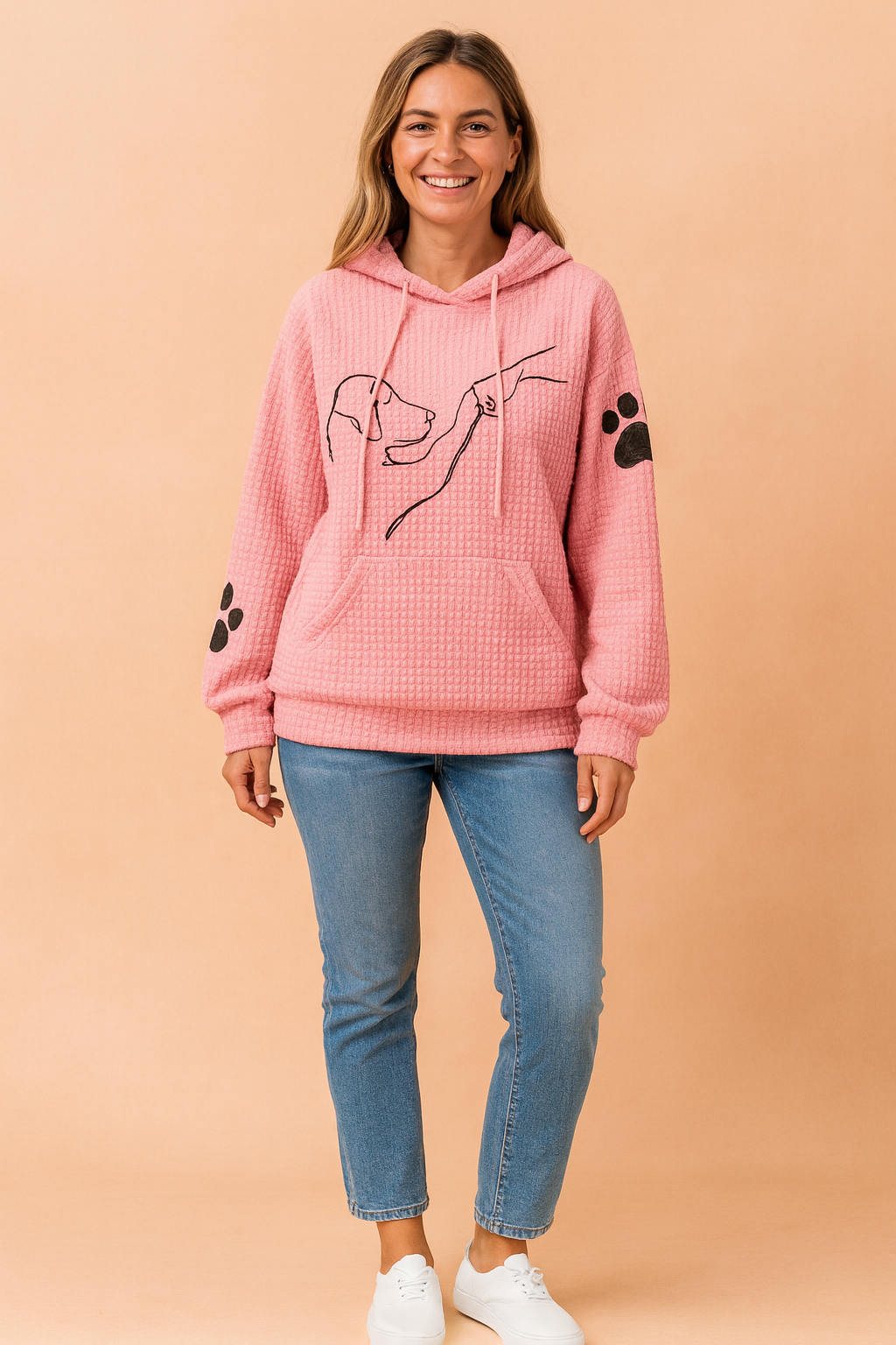 Max | Dog and Paws Sweatshirt for Animal Lovers