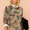 Nadia | Artistic Print Sweater