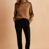 Nadia | Sweater with contrasting trim