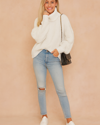 Natalia | Oversized turtleneck sweater