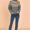 Natalia | Sweater with a decorative yoke