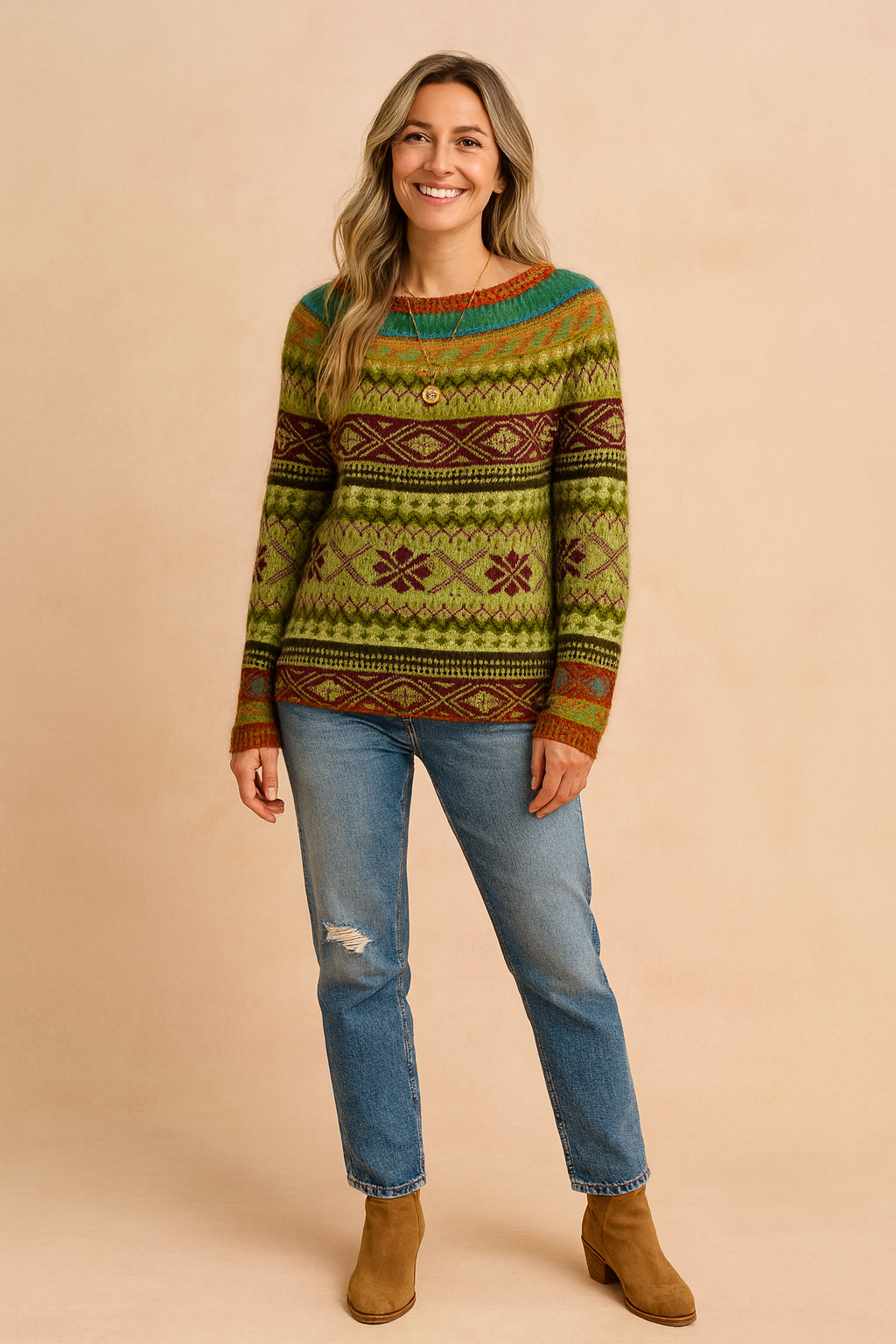 Patrycja | Round neck sweater