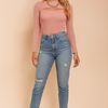 Patricia | Sweater with a cutout under the neckline