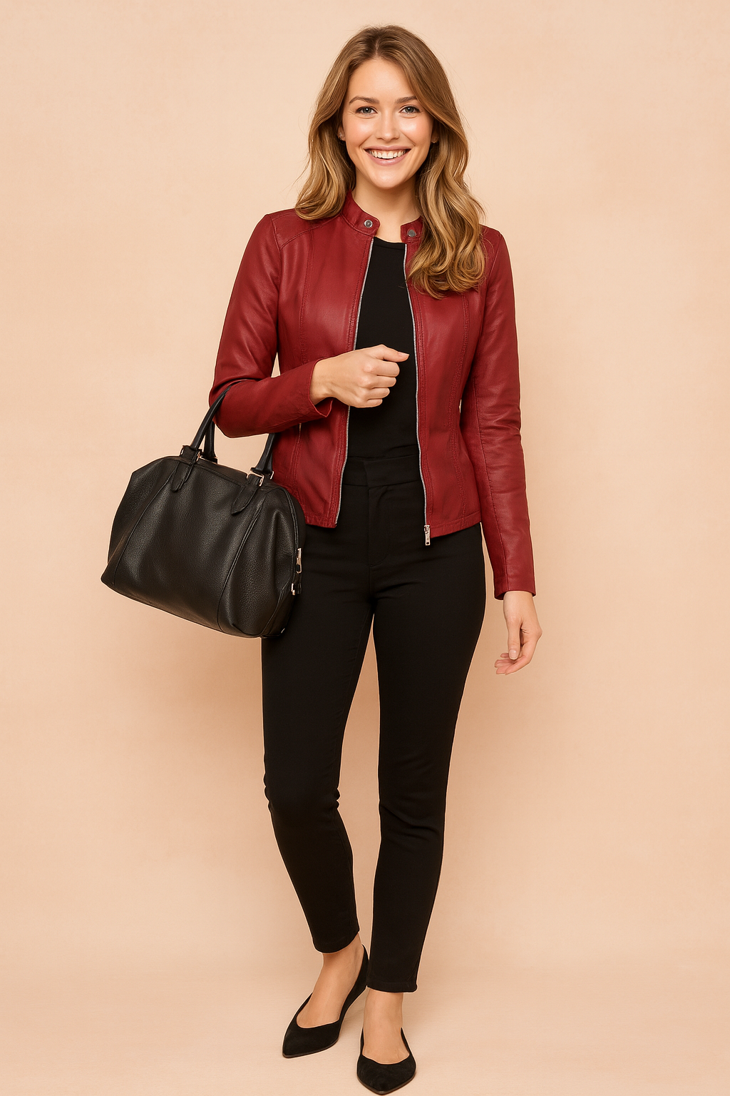 Sandra |  Classic jacket with  minimalist style