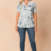 Siena | Casual short-sleeved shirt blouse