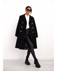 Suraliama | Women's Long Winter Trench Coat | Warm