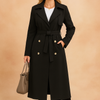 Sylwia | Elegant coat with a belt