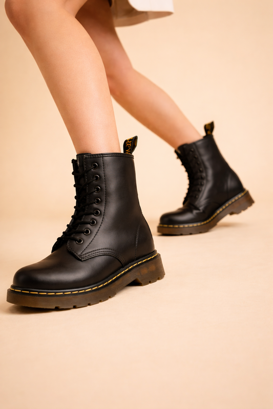 Noemi | Unisex Insulated Lace-Up Ankle Boots with All-Day Comfort
