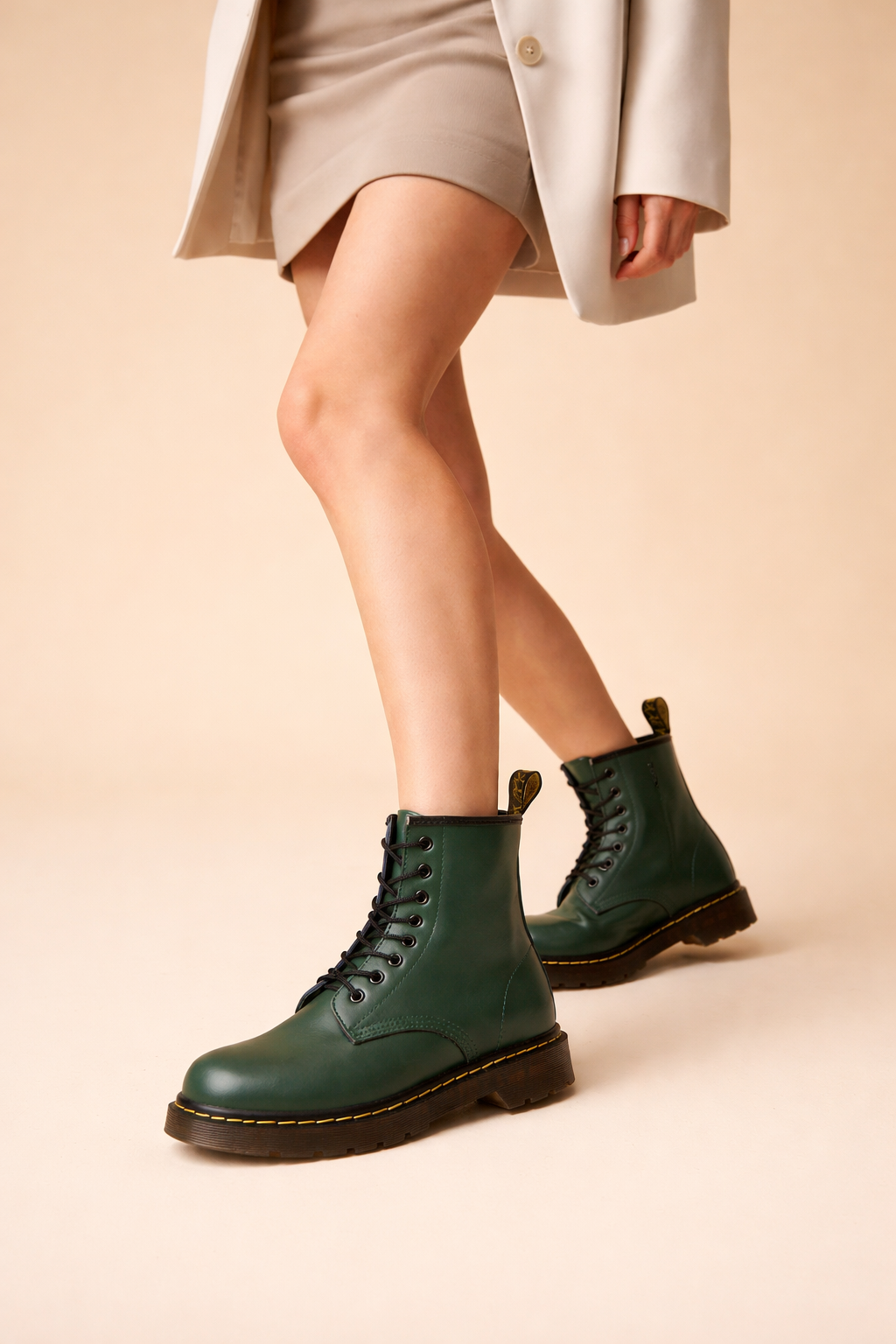 Noemi | Unisex Insulated Lace-Up Ankle Boots with All-Day Comfort