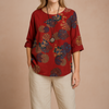 Verona | Patterned Loose Fit Blouse