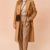 Weronika | Double-breasted coat in an elegant style