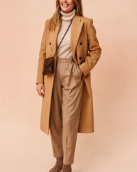 Weronika | Double-breasted coat in an elegant style