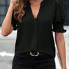Maria | Elegant blouse with gathered sleeves