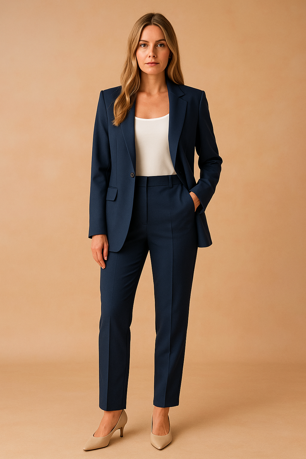 Women's Suit Modern Fitted Design High-Quality Fabric