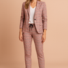 Women's Suit for Casual Elegance Comfortable Fabric Blend Pant Suit