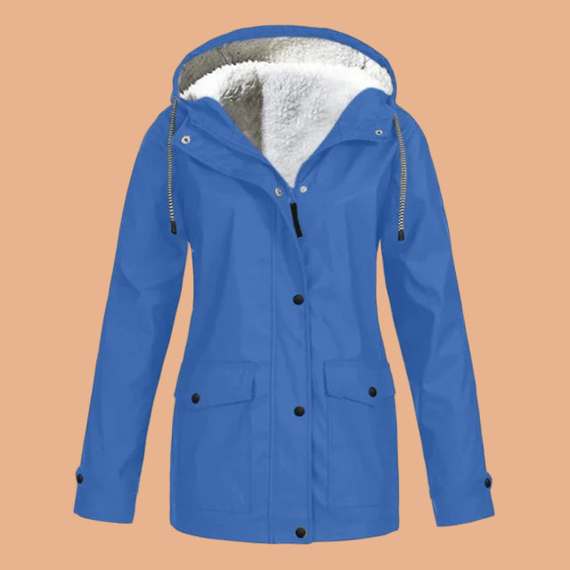 Brooke | Hooded Mid-Length Women’s Utility Jacket