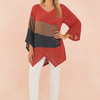 Ysabel | Asymmetric tunic with decorative side detail