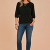 Zoe | Stylish blouse with gathered neckline