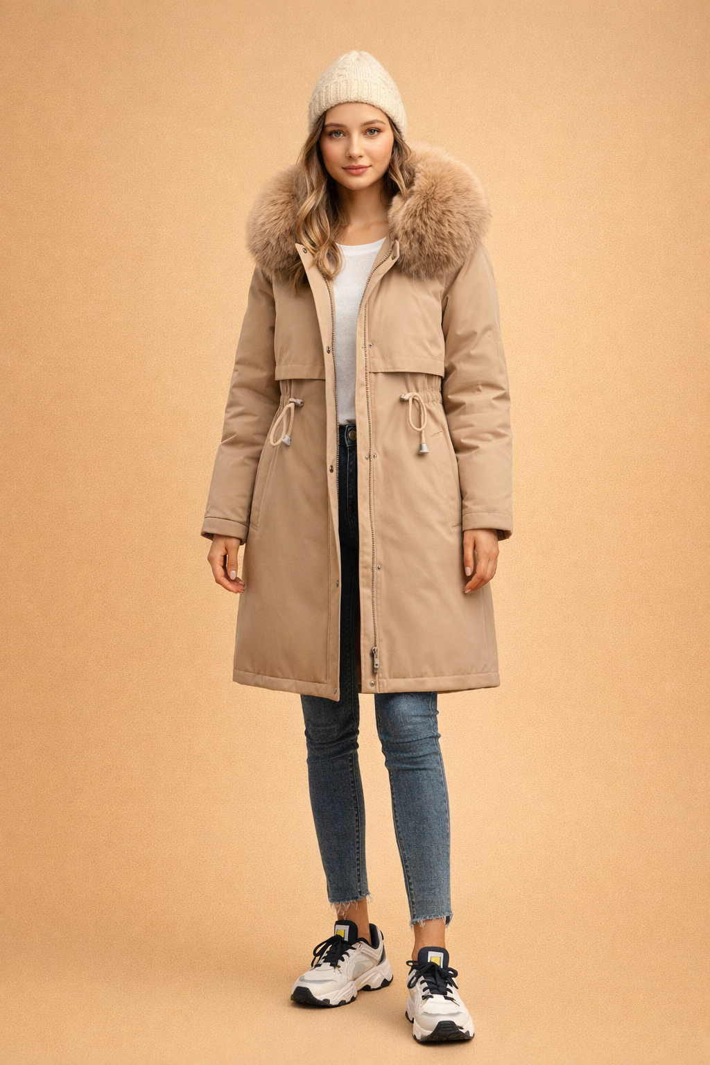 Bianca | Women's Winter Parka with Hood