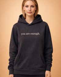 Lena | Oversized hoodie with motivational slogan