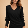 Kalina | Sweater with a wrap neckline