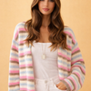 Angeline | Multicolored Knitted Sweater