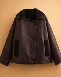 Lena | Relaxed Aviator-Inspired Short Jacket