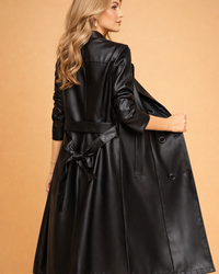 Harper | Structured Double-Breasted Longline Women’s Jacket