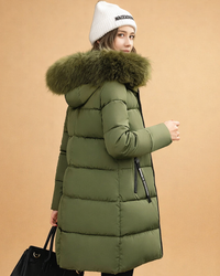 Helena | Long Winter Parka with Hood