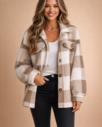 Millie | Stylish shirt jacket with a loose fit